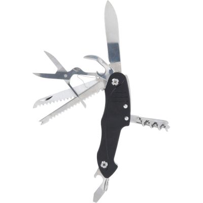 3. SURVIVAL KIT TOURIST POCKET KNIFE 15IN1 BLACK