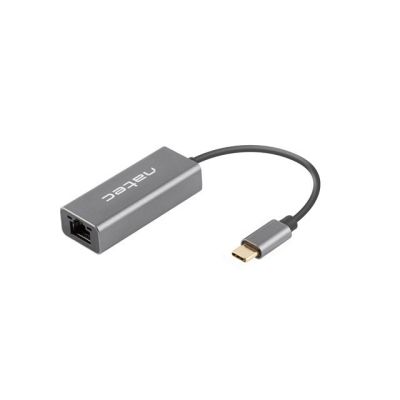 2. NATEC CRICKET NETWORK CARD 1GB USB-C 3.1 1X RJ45 ON CABLE NNC-1925