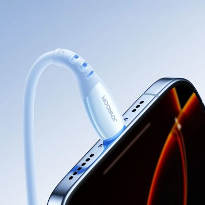 10. Joyroom S-A59 Vibrant Series 30W USB-C - Lightning cable 1.2m - blue