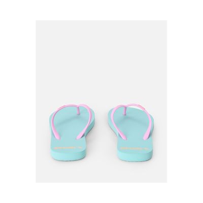 2. RIP CURL Bondi Bloom Open Toe Blue Women's Flip-Flops