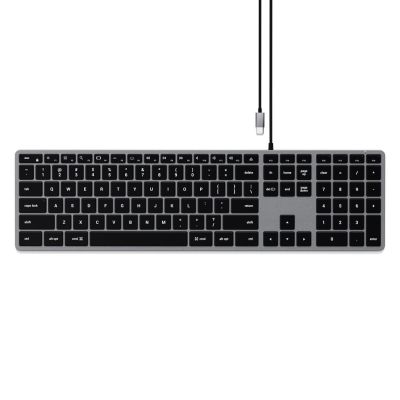 Satechi Slim W3 Keyboard with Numeric Keypad USB-C (Space Gray) US