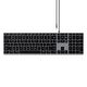 Satechi Slim W3 Keyboard with Numeric Keypad USB-C (Space Gray) US