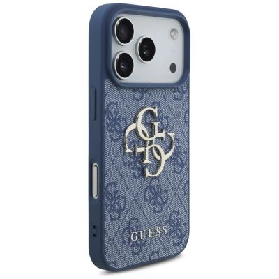 4. Guess 4G Big Logo Case for iPhone 17 Pro / 18 Pro - Blue