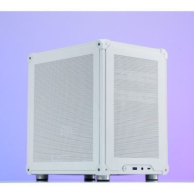 6. Jonsbo C6 Micro-ATX Computer Case - White