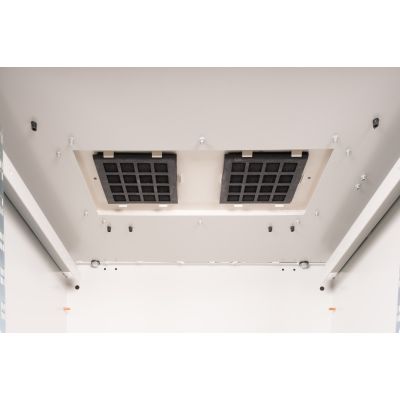 5. Digitus 19" 9U 600x600 wall-mounted network cabinet, solid door, gray, undivided, assembled, IP55, 100kg