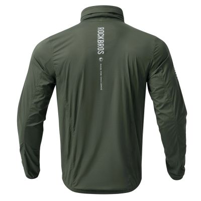2. Rockbros TLWT002 ROAD TO SKY S Bicycle Windbreaker - Green