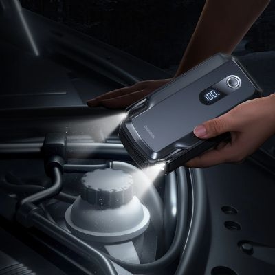 11. Jump starter Baseus Super Energy Max 20000mAh - black