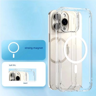 8. Wozinsky Clear Corner Case MagSafe for Samsung Galaxy S24 FE - Clear