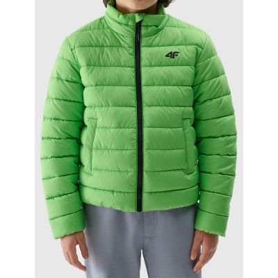 4. Boy's down jacket with synthetic filling 4F 4FJWSS25TDJAM520-45S