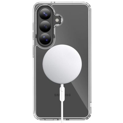 4. Tech-Protect FlexAir Hybrid MagSafe Case for Samsung Galaxy S26 - Transparent