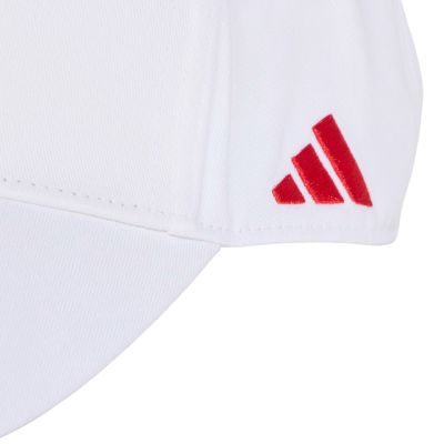 4. adidas FC Bayern Munich Kids' Baseball Cap White KT3396