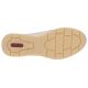 5. Women's beige leather wedge sneakers Rieker N9301-60