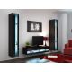 VIGO NEW 180/40/30 bookcase black/gloss black