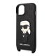 5. Karl Lagerfeld KLHCP14SSTKMK iPhone 14 6.1" black/black hardcase Monogram Ikonik Patch