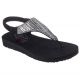 6. Skechers Meditation Sandals - Glamorous Muse W 119774-BLK