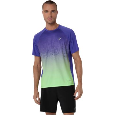 ASICS Road Fade SS Top 2011D512-401 Blue L