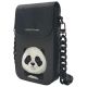 5. Nimmy Big Eyed Pet 2.0 Panda 3-in-1 Phone Bag + Wallet + Tracker Case - Black