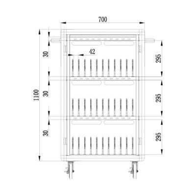20. TECHLY 30X USB MOBILE DEVICE CHARGING STATION