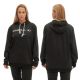 8. O'neill men's hoodie kangaroo pocket Rutile black fashionable