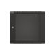 17. LANBERG WALL-MOUNTED RACK CABINET 19" 9U 540X350 BLACK GLASS DOOR (FLAT PACK)
