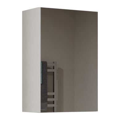 2. POLA BATHROOM CABINET 1 DOOR MIRROR WHITE