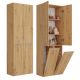NEL ART BATHROOM COLUMN 2 DOOR BASKETS LONG SET