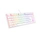 10. GENESIS THOR 303 TKL US WHITE RGB MECHANICAL GAMING KEYBOARD SILENT SWITCH HOT SWAP