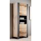3. WOOD shelving unit 65x40x170 Wotan oak + anthracite