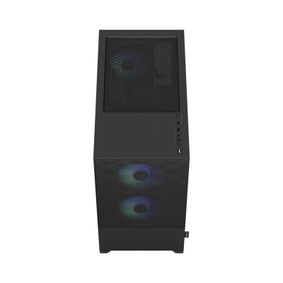 12. Fractal Pop Mini Air RGBBlack TG Clear Tint case