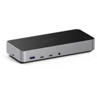 7. Satechi 4K Triple Display Wired Docking Station - Silver