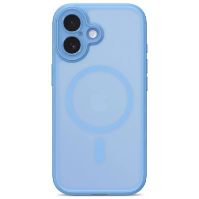 3. Tech-Protect MagPeak MagSafe CC Case for iPhone 17 – Matte Blue