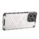 12. Honeycomb case for iPhone 14 Pro armored hybrid cover transparent
