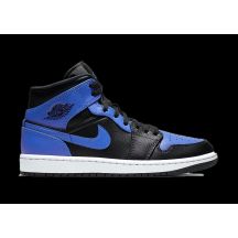 Air Jordan 1 Mid Royal Basketball Shoes - 554724-077