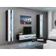 5. TV cabinet VIGO NEW '140' 30/140/40 black/white flat