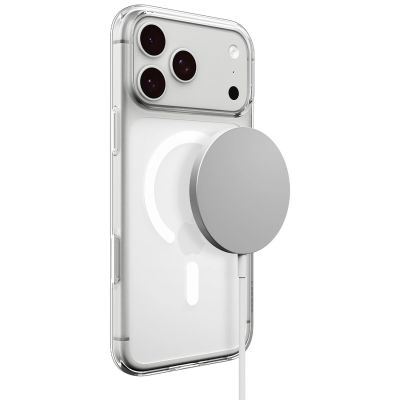 13. Spigen Liquid Crystal MagSafe Case for iPhone 18 Pro / 17 Pro - Clear and White