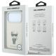 9. Karl Lagerfeld Smooth Ikonik Sketch MagSafe Case for iPhone 18 Pro / 17 Pro - Beige