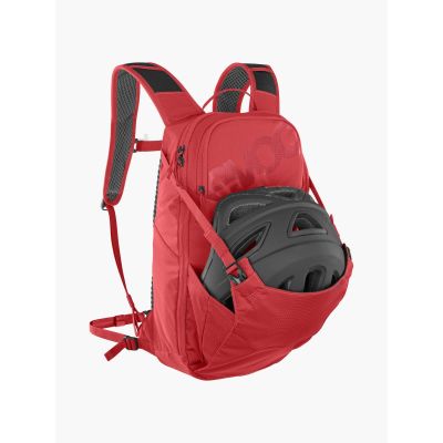 2. EVOC Ride 8 + Hydration Bladder 2 true red backpack with hydration bladder