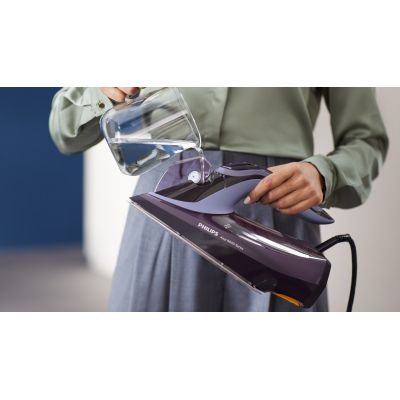 16. Philips | DST8021/30 | Steam iron | Continuous steam 55 g/min | Steam boost 240 g/min | Purple