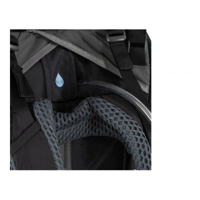 28. OSPREY Kestrel 48 trekking backpack, black, S/M