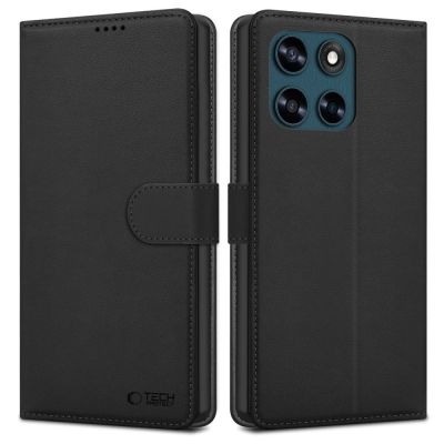 Tech-Protect Wallet Case for Motorola Moto G57 Power / G67 Power - Black