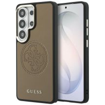 Guess Perforated Logo MagSafe Case for Samsung Galaxy S26 Ultra - Brown