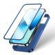 4. Joyroom 360 Full Case front and back cover for iPhone 13 + tempered glass screen protector blue (JR-BP927 blue)
