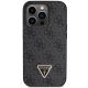 3. Guess GUHCP14LP4TDSCPK case for iPhone 14 Pro - black Crossbody 4G Metal Logo