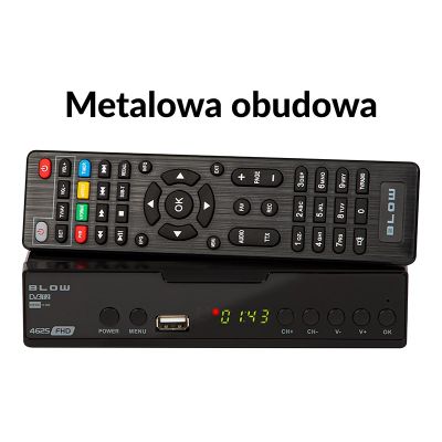 4. BLOW DECODER DVB-T2 TUNER BLOW 4625FHD H.265 V2