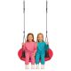 2. STORK'S NEST GARDEN SWING 100CM XXL RED