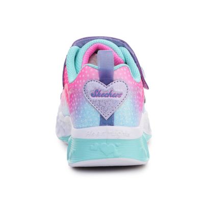 6. Skechers S Lights Flutter Heart Lights Jr 302315-LVMT shoes