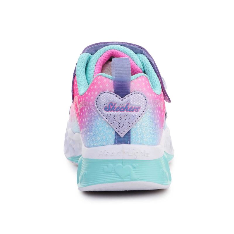 6. Skechers S Lights Flutter Heart Lights Jr 302315-LVMT shoes