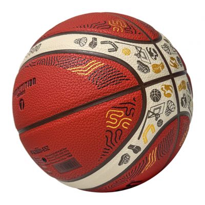 4. Molten Eurobaset 2025 Replica Basketball B7G3800-E5Z