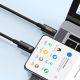 7. Baseus CAWJ040101 USB-C - USB-C cable 240W 480Mb/s 2m - black and gray