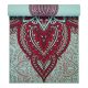 8. Yoga mat Gaiam Ara Rouge reversible 6 mm 63368